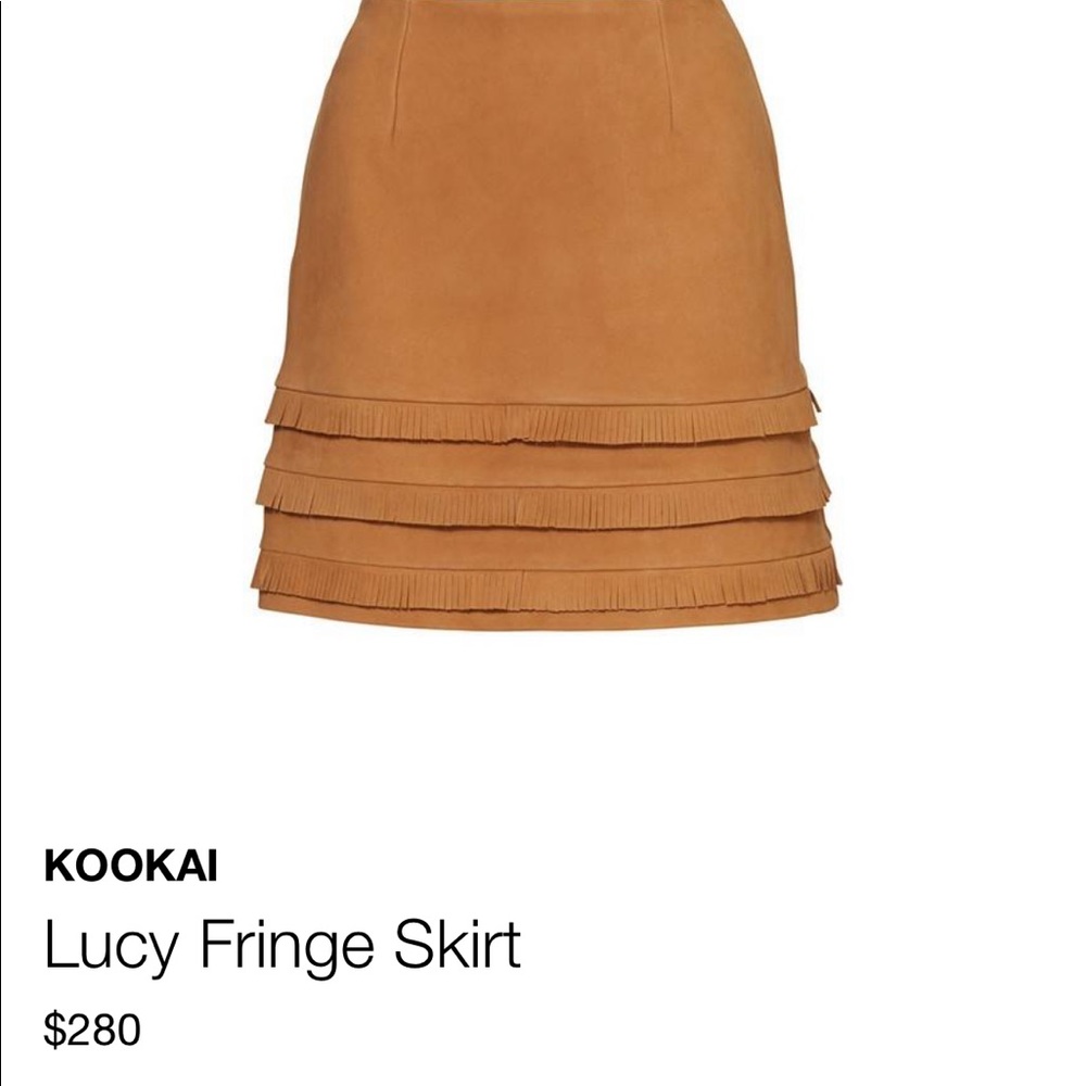 KOOKAI - Lucy Fringe Skirt for sale. Perfect condition.